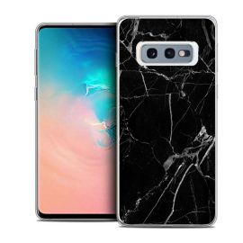 zadný kryt Samsung Galaxy S10e - MY ART Ochranný kryt Samsung Galaxy S10e BLACK MARBLE (142)