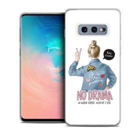 zadný kryt Samsung Galaxy S10e - MY ART Ochranný kryt Samsung Galaxy S10e NO DRAMA (138)