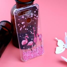 zadný kryt Honor View 20 - ART TPU Obal Honor View 20 FLAMINGOS