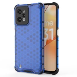 zadný kryt Realme C31 - HONEYCOMB Ochranný kryt Realme C31 modrý