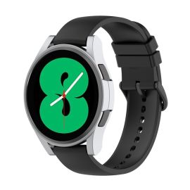 obal na hodinky Samsung Galaxy Watch 4 40mm - Plastový obal Samsung Galaxy Watch 4 40mm strieborný
