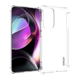zadný kryt Motorola Edge 30 - ENKAY AIRBAG Extra odolný kryt Motorola Edge 30 priehľadný