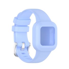 remienok na hodinky Garmin Vivofit Junior3 - GLACIER Ochranné puzdro s remienkom pre Garmin Vivofit Junior3 svetlomodré