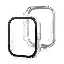 obal na hodinky Apple Watch SE / SE 2022 / SE 2023 (40mm) - PC FULL COVER Plastový kryt so sklom pre Apple Watch SE / SE 2022 / SE 2023 (40mm) priehľadný