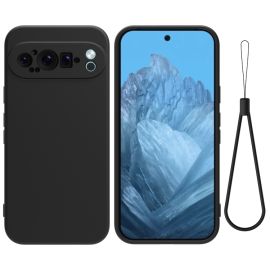 zadný kryt Google Pixel 9 Pro - RUBBER Ochranný obal pre Google Pixel 9 Pro čierny