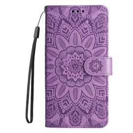 peňaženkové / vyklápacie puzdro Xiaomi Redmi Note 13 Pro - ART MANDALA Peňaženkové puzdro Xiaomi Redmi Note 13 Pro / Poco M6 Pro fialové