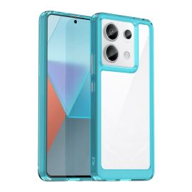 zadný kryt Xiaomi Poco X6 5G - CRYSTAL Ochranný kryt pre Xiaomi Redmi Note 13 Pro 5G / Xiaomi Poco X6 5G tyrkysový