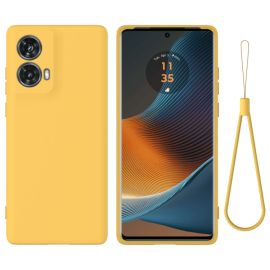 zadný kryt Motorola Moto G85 5G - RUBBER Ochranný obal pre Motorola Moto G85 5G žltý