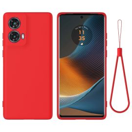 zadný kryt Motorola Moto G85 5G - RUBBER Ochranný obal pre Motorola Moto G85 5G červený