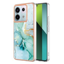 zadný kryt Xiaomi Redmi Note 13 Pro 5G - IMD MARBLE Ochranný kryt pre Xiaomi Redmi Note 13 Pro 5G GREEN