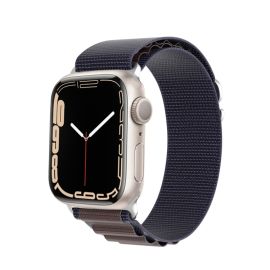 remienok na hodinky Apple Watch SE / SE 2022 / SE 2023 (40mm) - DUX GS Nylonový remienok pre Apple Watch SE / SE 2022 / SE 2023 (40mm) modrý