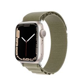 remienok na hodinky Apple Watch SE / SE 2022 / SE 2023 (40mm) - DUX GS Nylonový remienok pre Apple Watch SE / SE 2022 / SE 2023 (40mm) zelený