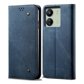 peňaženkové / vyklápacie puzdro Xiaomi Redmi 13C - DENIM Peňaženkový kryt pre Xiaomi Redmi 13C / Poco C65 modrý