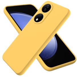 zadný kryt Honor X7b - RUBBER Ochranný kryt pre Honor X7b žltý