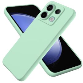 zadný kryt Xiaomi Redmi Note 13 Pro 5G - RUBBER Ochranný kryt pre Xiaomi Redmi Note 13 Pro 5G / Xiaomi Poco X6 5G zelený