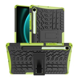 zadný kryt Samsung Galaxy Tab S10 FE - STAND Extra odolný obal Samsung Galaxy Tab S9 FE / Tab S10 FE / Tab S10 Lite zelený