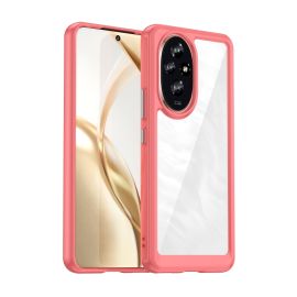 zadný kryt Honor 200 - CRYSTAL Ochranný obal pre Honor 200 červený