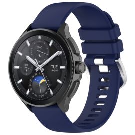 remienok na hodinky Xiaomi Watch 2 - SILICONE Vymeniteľný remienok pre Xiaomi Watch 2 tmavomodrý
