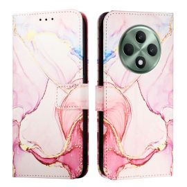 peňaženkové / vyklápacie puzdro Oppo Reno12 FS 5G - ART MARBLE Peňaženkový kryt pre Oppo Reno12 FS 5G ROSE GOLD