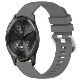 remienok na hodinky Garmin Vivomove Trend - SILICONE Vymeniteľný remienok pre Garmin Vivomove Trend šedý