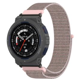 remienok na hodinky Amazfit Active Edge - NYLON Remienok pre Amazfit Active Edge ružový