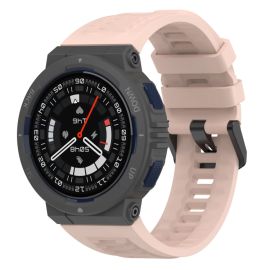remienok na hodinky Amazfit Active Edge - SILICONE Vymeniteľný remienok pre Amazfit Active Edge ružový