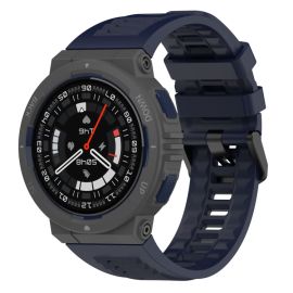 remienok na hodinky Amazfit Active Edge - SILICONE Vymeniteľný remienok pre Amazfit Active Edge modrý