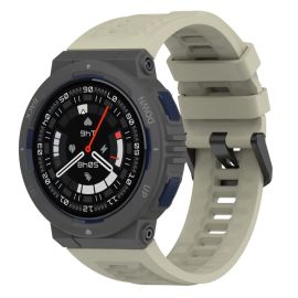 remienok na hodinky Amazfit Active Edge - SILICONE Vymeniteľný remienok pre Amazfit Active Edge ROCK ASH