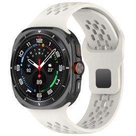 remienok na hodinky Samsung Galaxy Watch Ultra 47mm - AIRY Silikónový remienok pre Samsung Galaxy Watch Ultra / Watch Ultra 2025 béžový