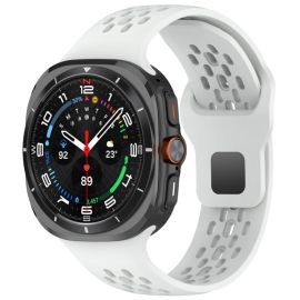remienok na hodinky Samsung Galaxy Watch Ultra 47mm - AIRY Silikónový remienok pre Samsung Galaxy Watch Ultra / Watch Ultra 2025 biely