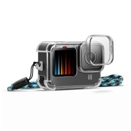 obojstranný kryt GoPro - PULUZ AIRBAG Puzdro so šnúrkou pre GoPro Hero 13 / 12 / 11 / 10 / 9