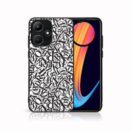 zadný kryt Infinix Hot 30i - MY ART Ochranný kryt pre Infinix Hot 30i B&W