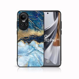 zadný kryt Oppo Reno10 Pro 5G - MY ART Ochranný kryt pre Oppo Reno10 5G / Reno 10 Pro 5G BLUE MARBLE (141)
