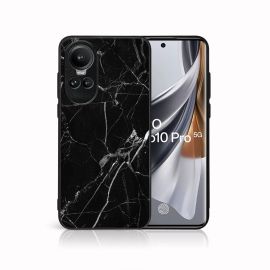 zadný kryt Oppo Reno10 Pro 5G - MY ART Ochranný kryt pre Oppo Reno10 5G / Reno 10 Pro 5G BLACK MARBLE (142)