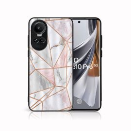 zadný kryt Oppo Reno10 Pro 5G - MY ART Ochranný kryt pre Oppo Reno10 5G / Reno 10 Pro 5G PINK MARBLE (143)