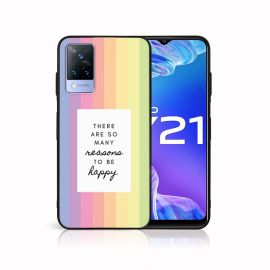 zadný kryt Vivo Y33s - MY ART Silikónový obal Vivo Y21 / Y21s / Y33s REASONS (040)