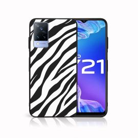 zadný kryt Vivo Y33s - MY ART Silikónový obal Vivo Y21 / Y21s / Y33s ZEBRA (049)