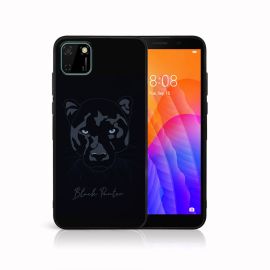 zadný kryt Huawei Y5p - MY ART Silikónový obal Huawei Y5p PANTHER (245)