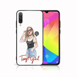 zadný kryt Xiaomi Mi 9 - MY ART Ochranný kryt Xiaomi Mi 9 TOUGH GIRL (131)
