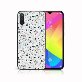 zadný kryt Xiaomi Mi 9 - MY ART Ochranný kryt Xiaomi Mi 9 GREY TERRAZZO (163)