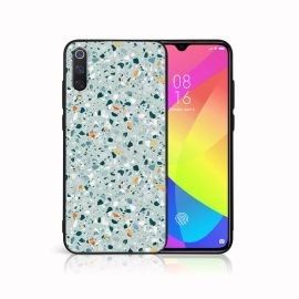 zadný kryt Xiaomi Mi 9 - MY ART Ochranný kryt Xiaomi Mi 9 BLUE TERRAZZO (164)