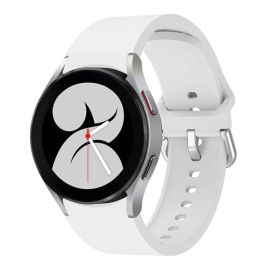 remienok na hodinky Samsung Galaxy Watch5 44mm - SILICONE Remienok Samsung Galaxy Watch 5 (40mm / 44mm) 5 Pro 45mm biely