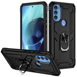 zadný kryt Motorola Moto G71 5G - RING Ochranný obal pre Motorola Moto G71 5G čierny