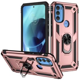 zadný kryt Motorola Moto G71 5G - RING Ochranný obal pre Motorola Moto G71 5G ružový