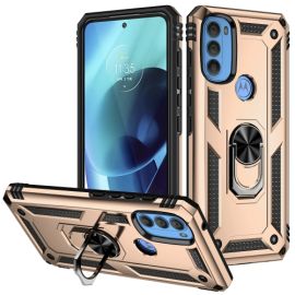 zadný kryt Motorola Moto G71 5G - RING Ochranný obal pre Motorola Moto G71 5G zlatý