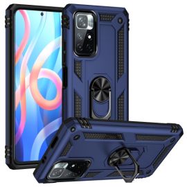 zadný kryt Xiaomi Redmi Note 11S 5G - RING Ochranný obal pre Xiaomi Poco M4 Pro 5G / Redmi Note 11S 5G modrý