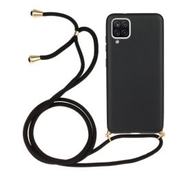 zadný kryt Samsung Galaxy A12 - ROPE Kryt so šnúrkou Samsung Galaxy A12 / M12 čierny