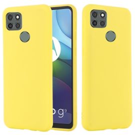 zadný kryt Motorola Moto G9 Power - RUBBER Gumený kryt Motorola Moto G9 Power žltý