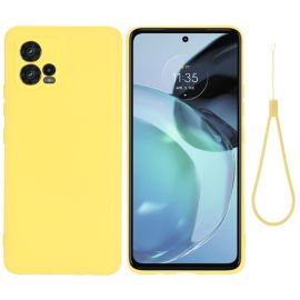 zadný kryt Motorola Moto G72 - RUBBER Ochranný kryt pre Motorola Moto G72 žltý
