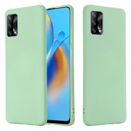 zadný kryt Oppo A74 - RUBBER Ochranný kryt pre Oppo A74 zelený